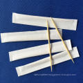 Separate paper packaged biodgradable bamboo toothpicks